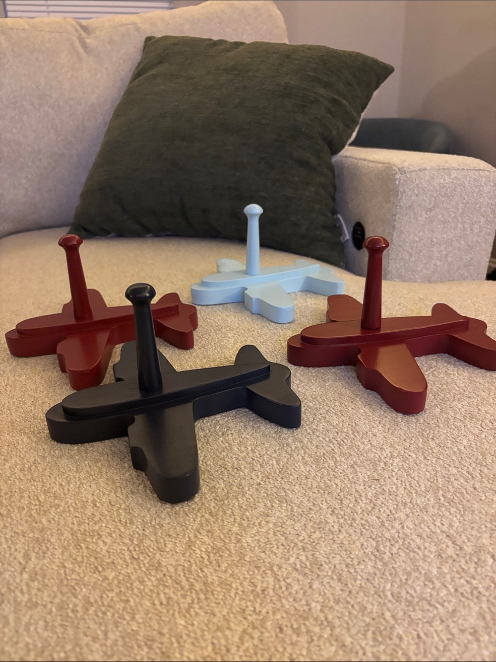 Land of Nod Airplane Wall Hooks - set of 4 - Picture 5 of 5